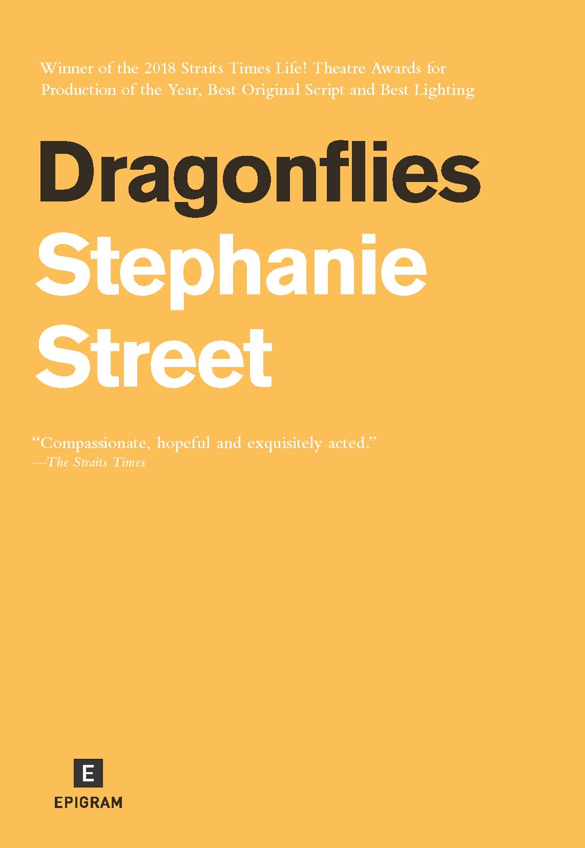 Book cover of Dragonflies by Stephanie Sonalini Street