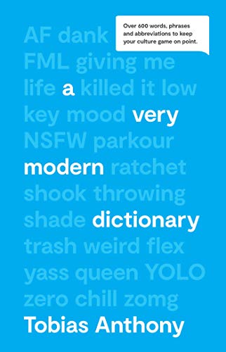 Book cover of A Very Modern Dictionary by Tobias Anthony