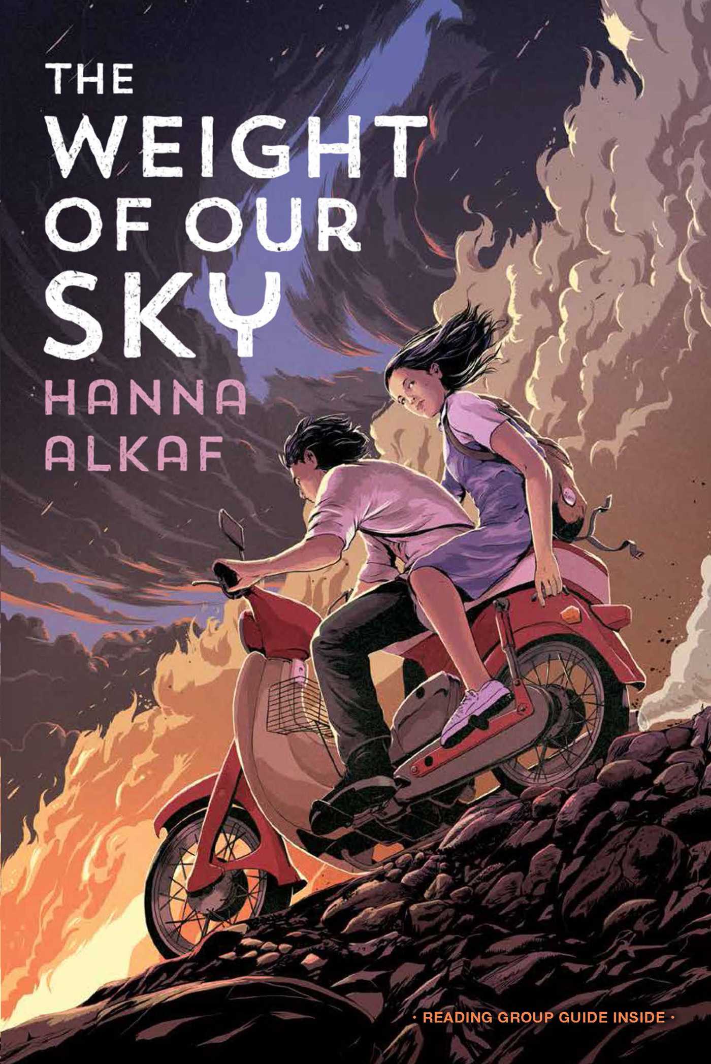 Book cover of The Weight Of Our Sky by Hanna Alkaf