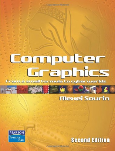 Book cover of Computer Graphics: From a Small Formula to Cyberworlds by Alexei Sourin