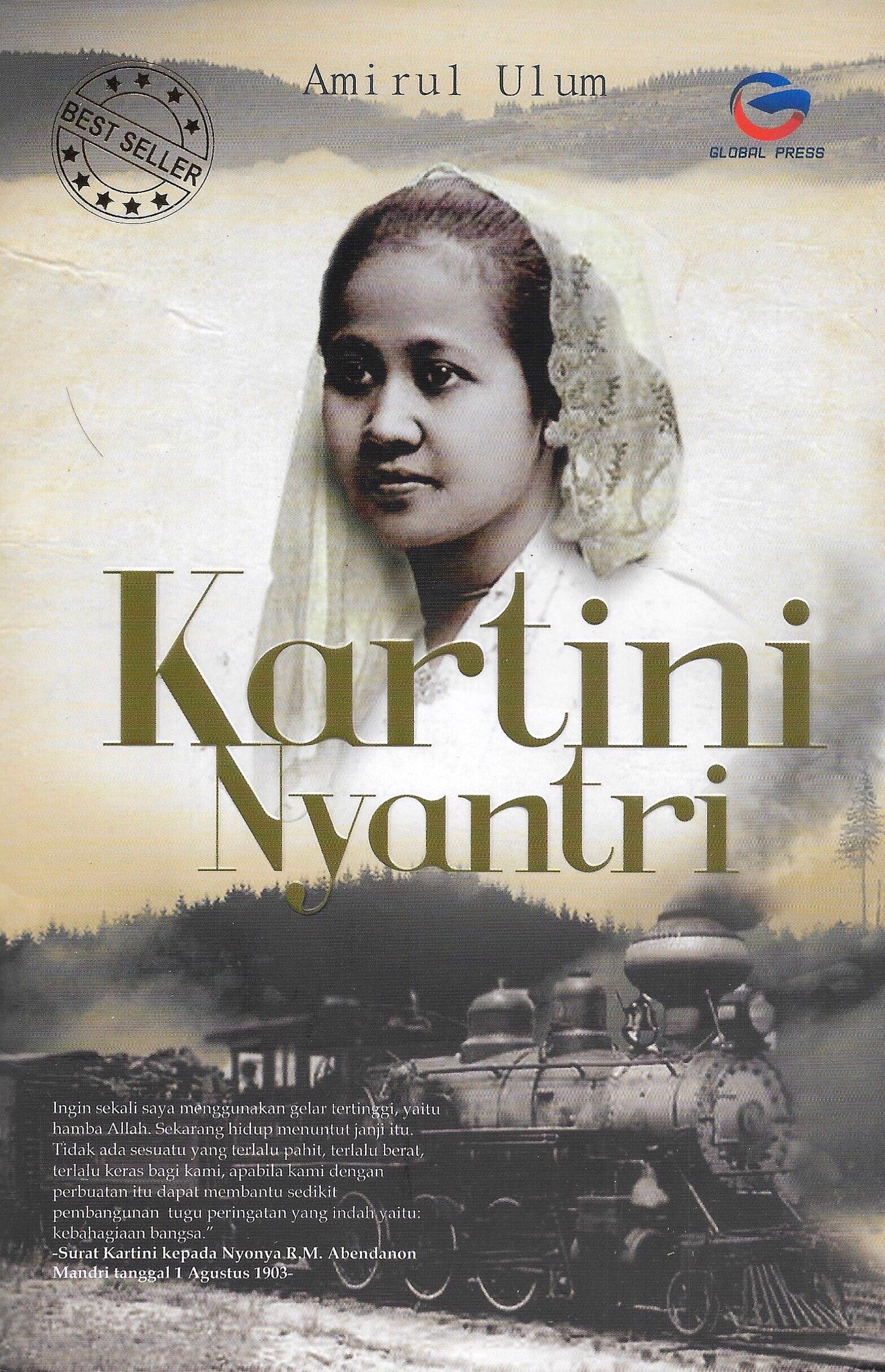 Book cover of Kartini Nyantri by Amirul Ulum