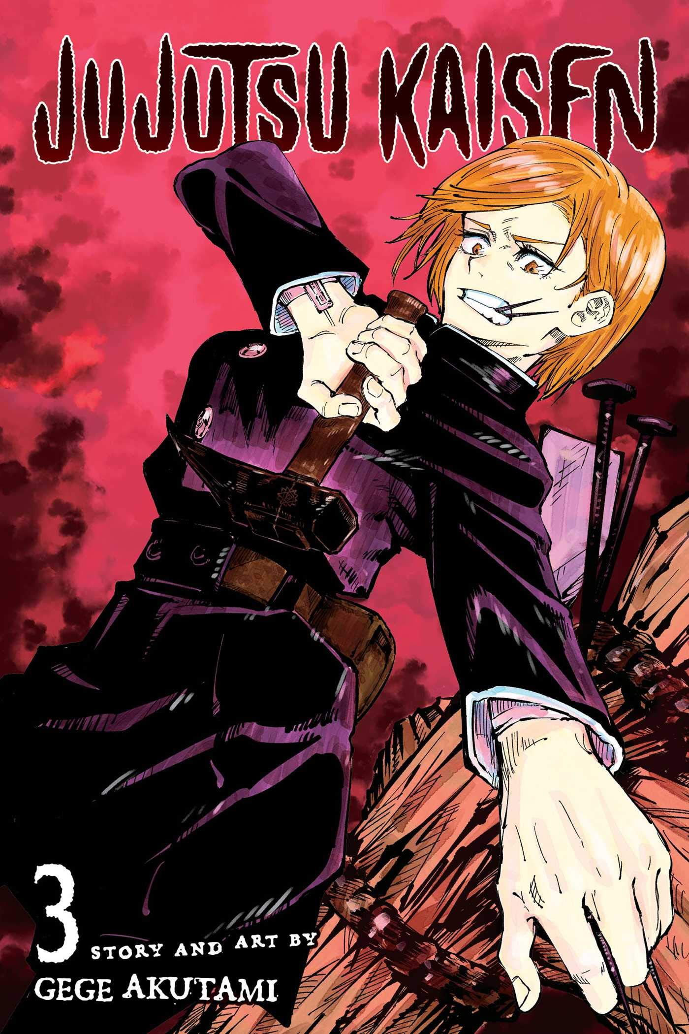 Book cover of Jujutsu Kaisen, Vol. 3 by Gege Akutami