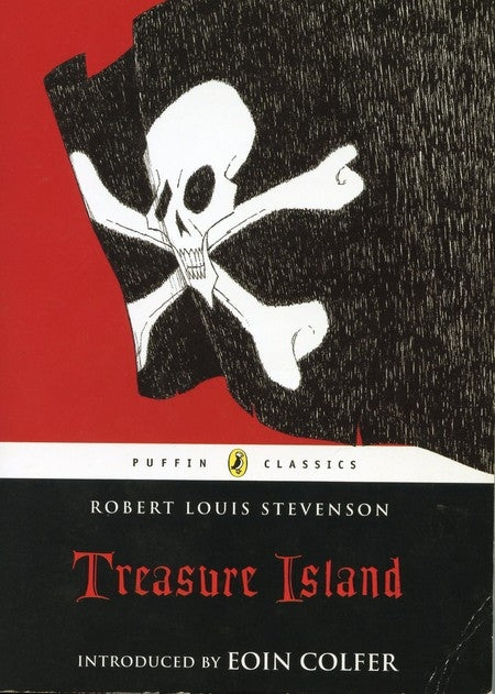 Book cover of Treasure Island by Robert Louis Stevenson, Eoin Colfer (Introduction)