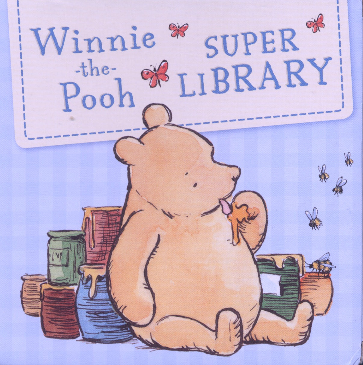 Book cover of Winnie-The-Pooh Super Library by Andrew Grey (Illus.), Walt Disney Company