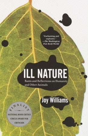 Book cover of Ill Nature by Joy Williams