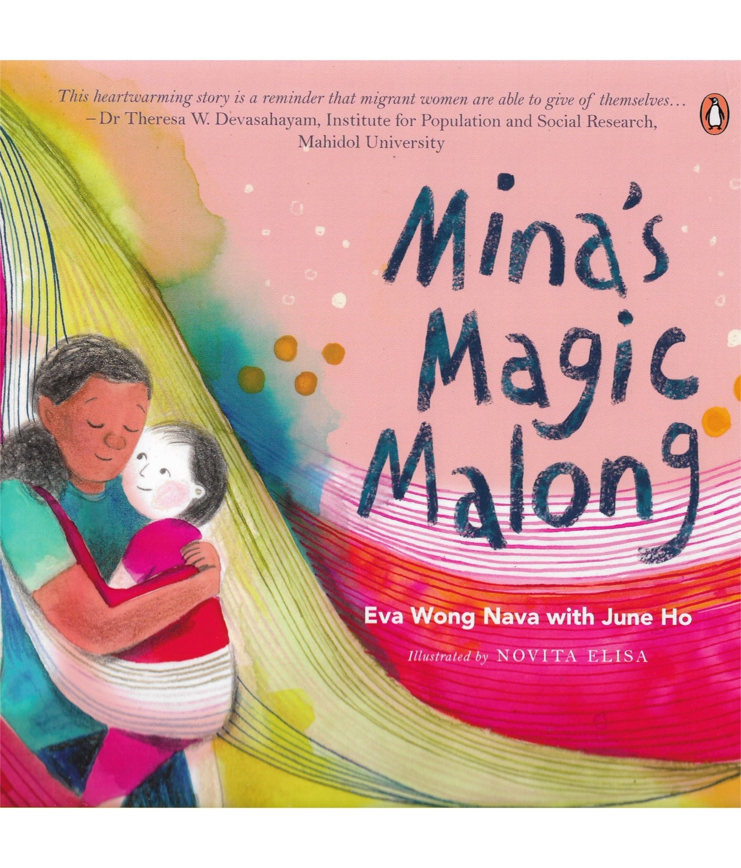Book cover of Mina's Magic Malong by Eva Wong Nava, June Ho
