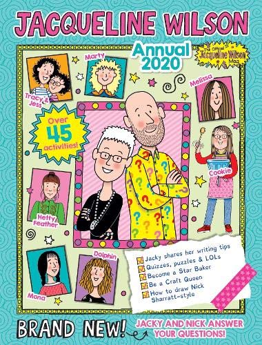 Book cover of Jacqueline Wilson Annual 2020 by D.C. Thomson & Company Limited