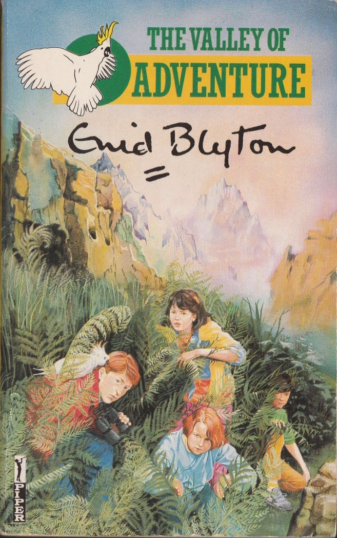 Book cover of The Valley Of Adventure by Enid Blyton