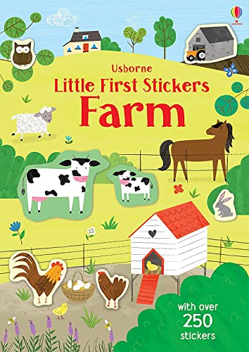Book cover of Little First Stickers Farm by Jessica Greenwell, Louisa Boyles (Illus.)