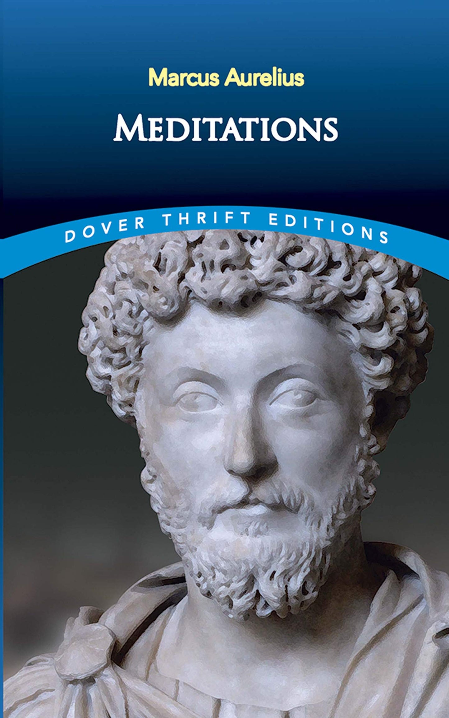 Book cover of Meditations by Marcus Aurelius, George Long (Trans.), William Kaufman (Ed.)