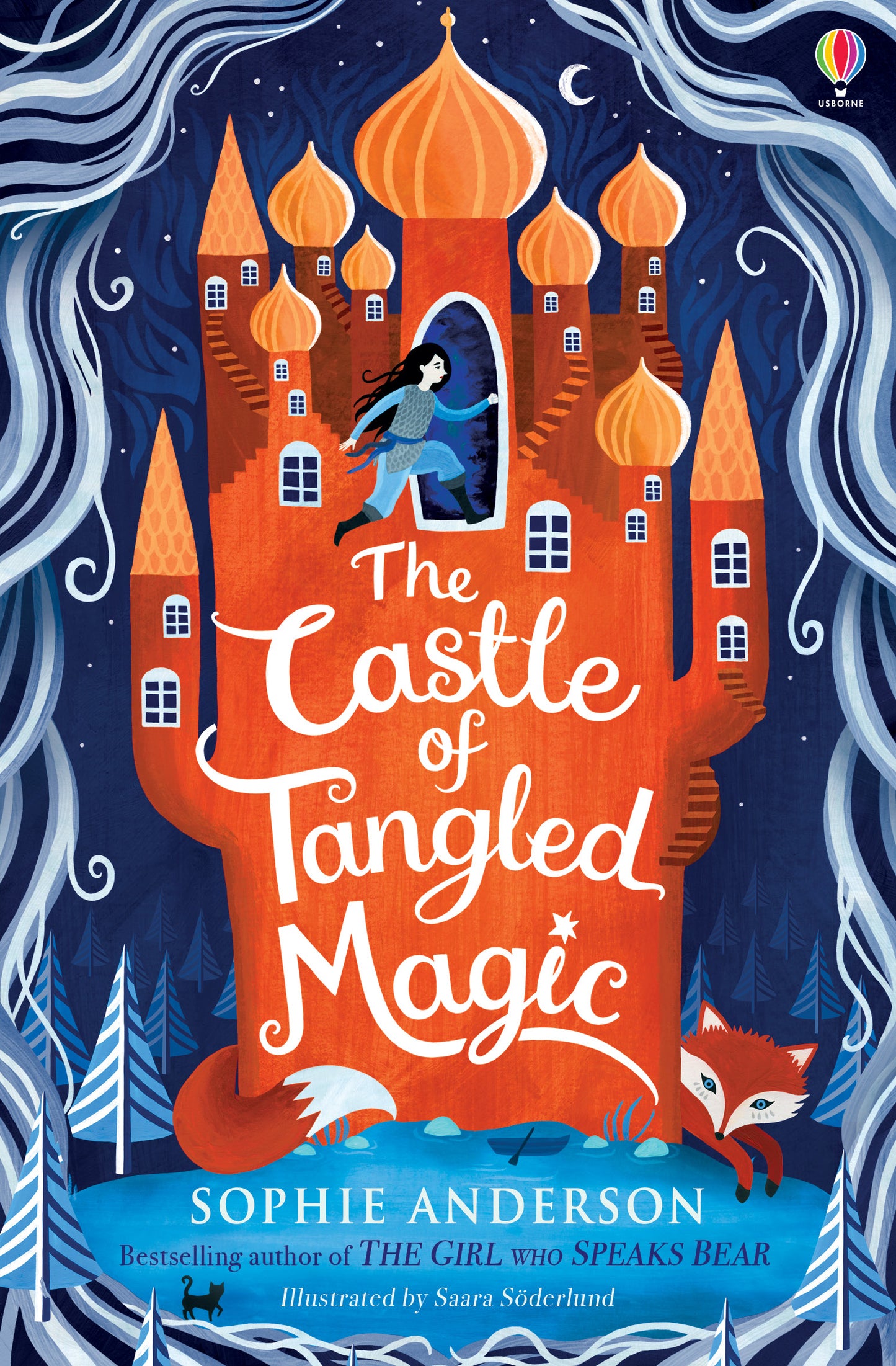 Book cover of The Castle Of Tangled Magic by Sophie Anderson, Saara Soderlund (Illus.)