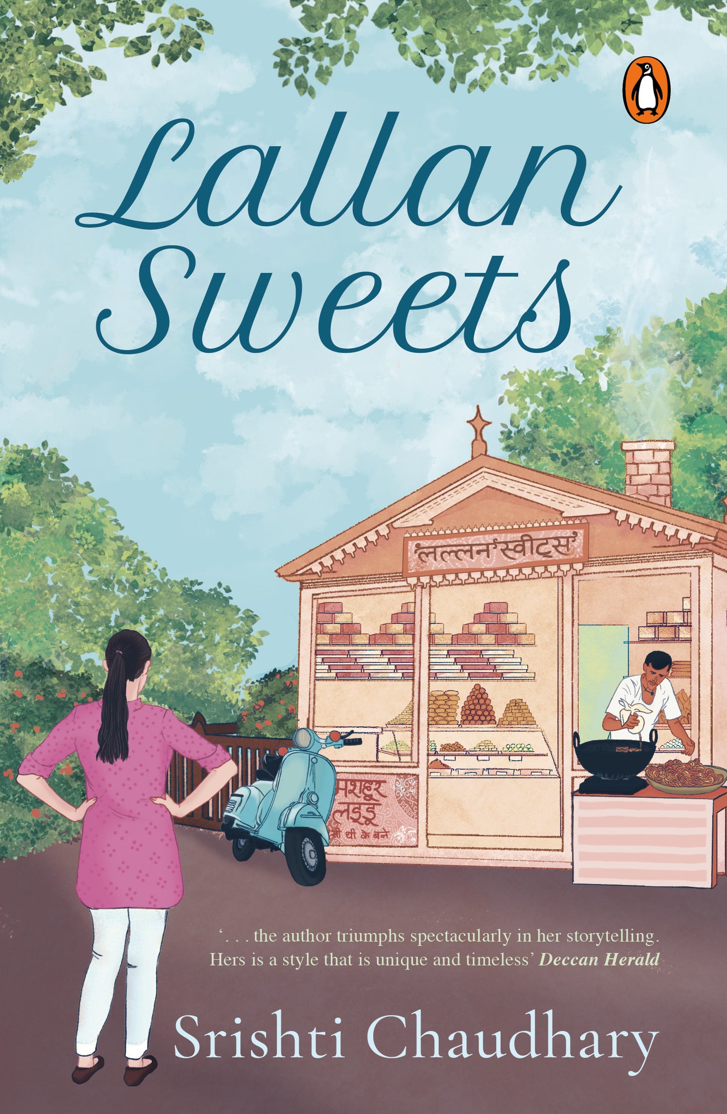Book cover of Lallan Sweets by Srishti Chaudhary