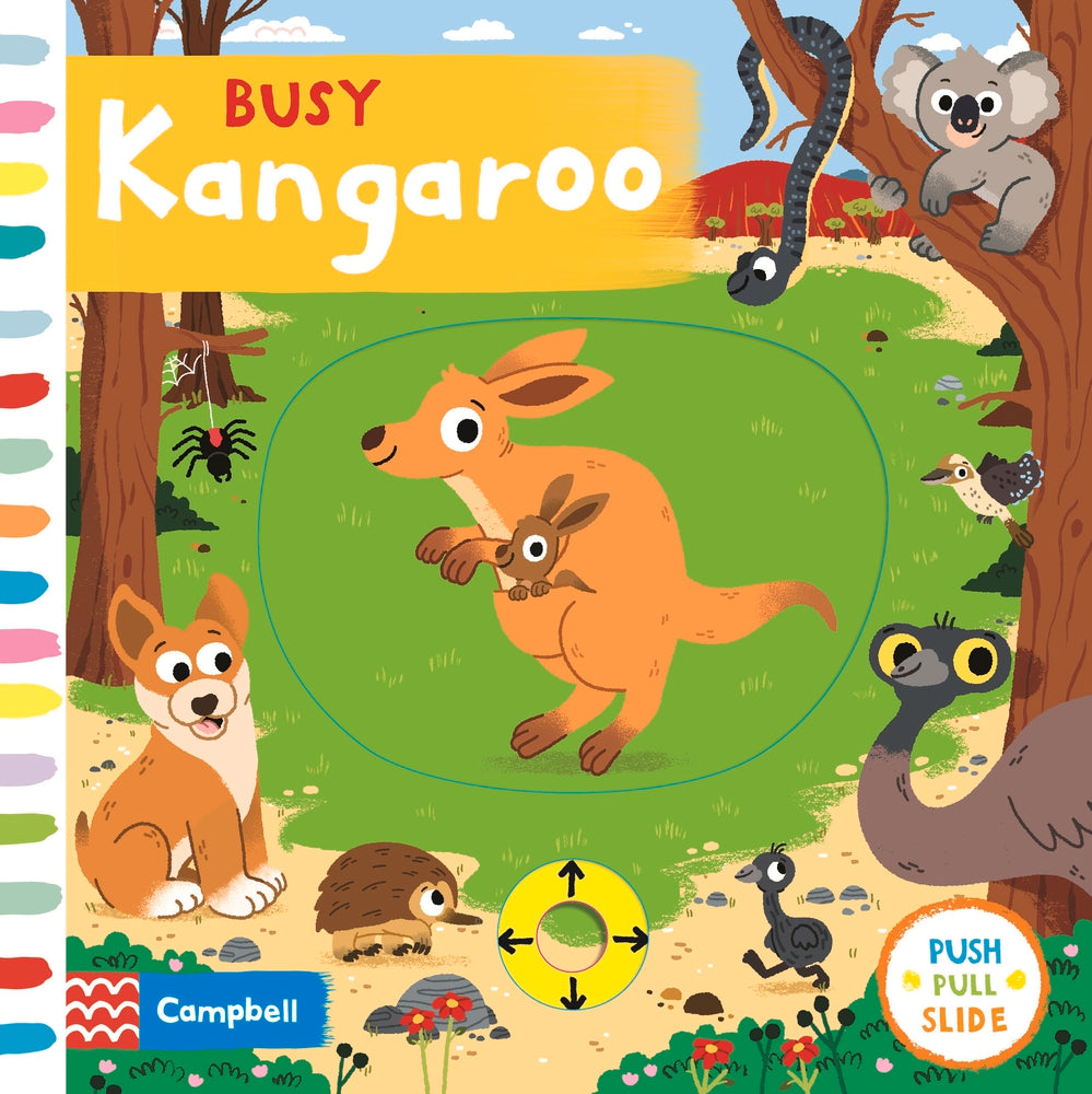 Book cover of Busy Kangaroo (51) by Campbell Campbell Books, Carlo Beranek (Illus.)