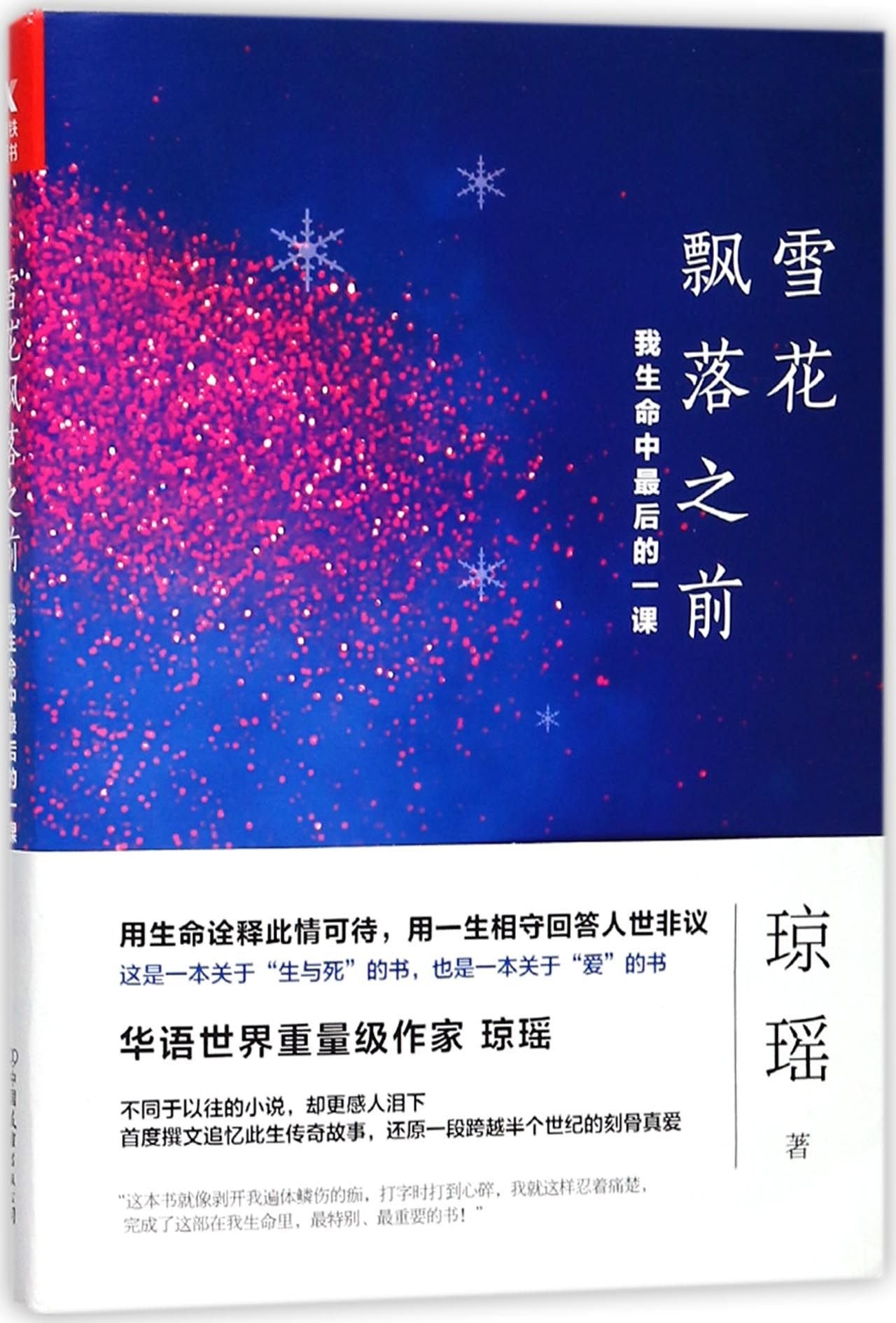 Book cover of Before The Snow Falls (The Last Lesson Of My Life) by Chiung Yao