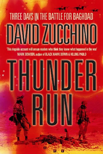 Book cover of Thunder Run : Three Days In The Battle For Baghdad by David Zucchino