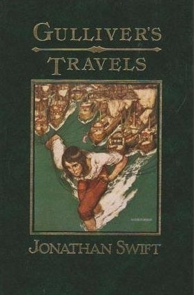 Book cover of Gulliver's Travels by Jonathan Swift