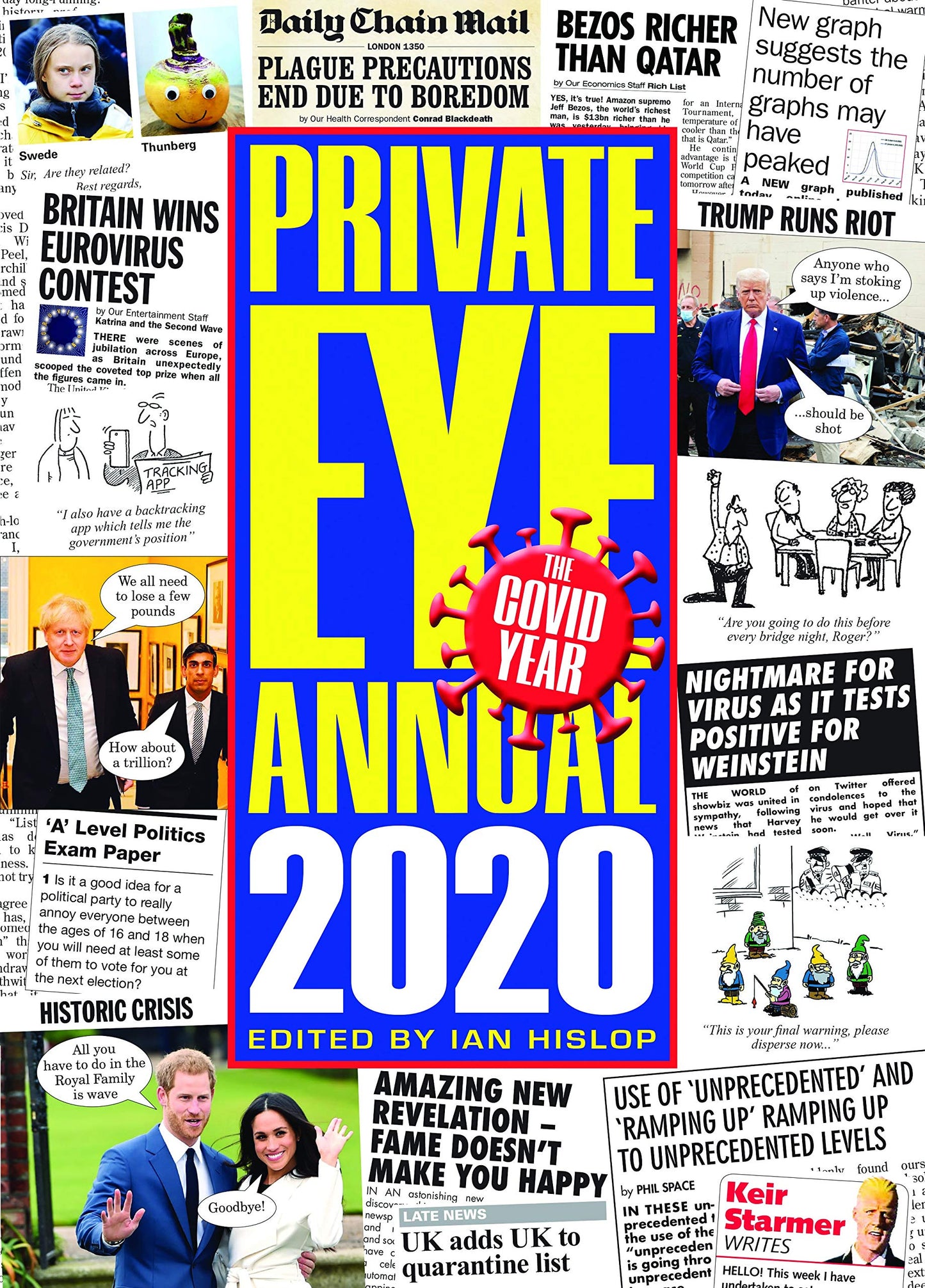 Book cover of Private Eye Annual 2020 by Ian Hislop (Ed.)