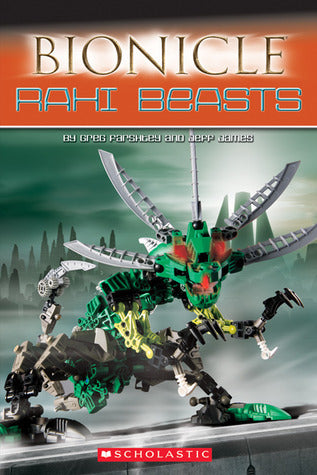 Book cover of Bionicle: Rahi Beasts by Greg Farshtey