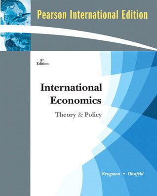 Book cover of International Economics: Theory And Policy by Paul Krugman, Maurice Obstfeld