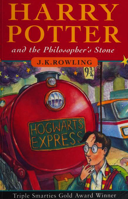 Book cover of Harry Potter And The Philosopher's Stone by J.K. Rowling