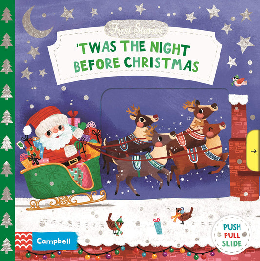 Book cover of Twas The Night Before Christmas by Campbell Books