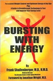 Book cover of Bursting With Energy by Frank Shallenberger, Jonathan Wright (Foreword by)