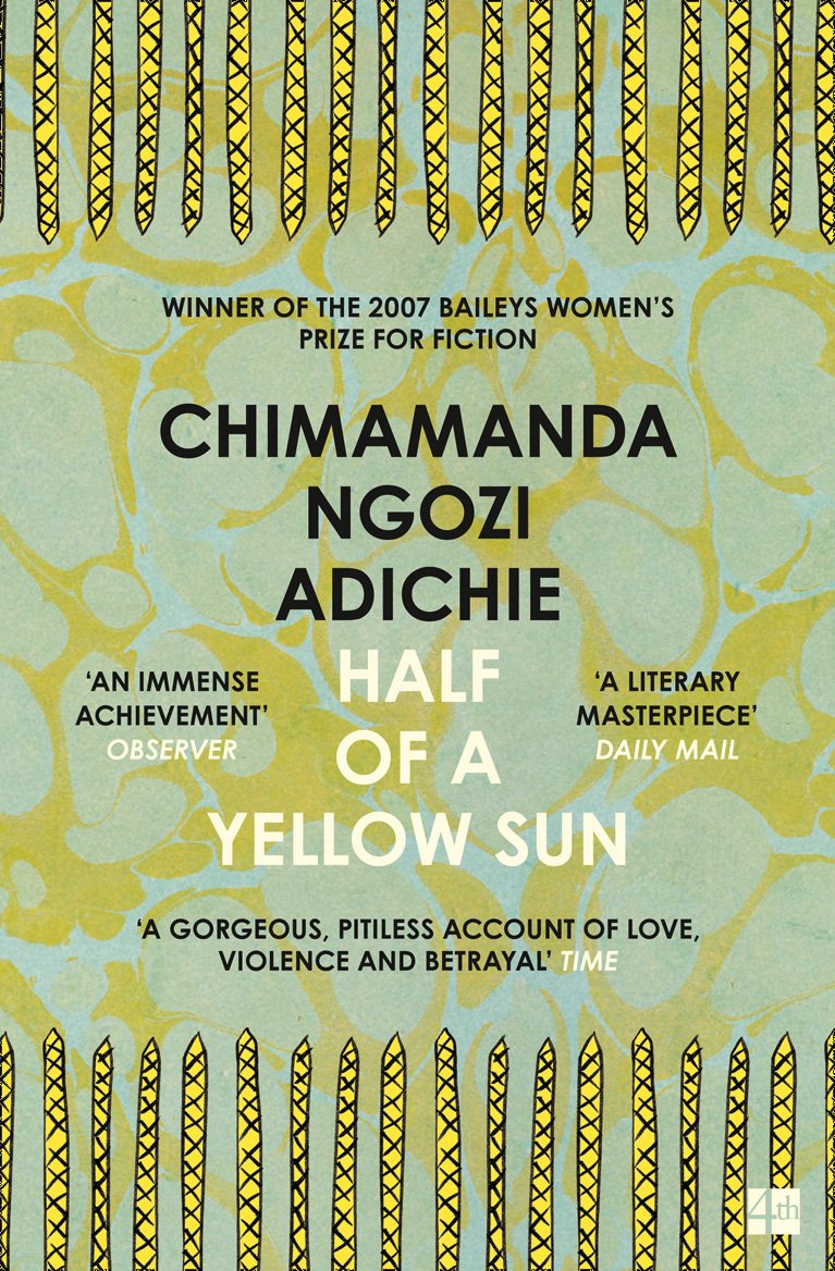 Book cover of Half Of A Yellow Sun by Chimamanda Ngozi Adichie