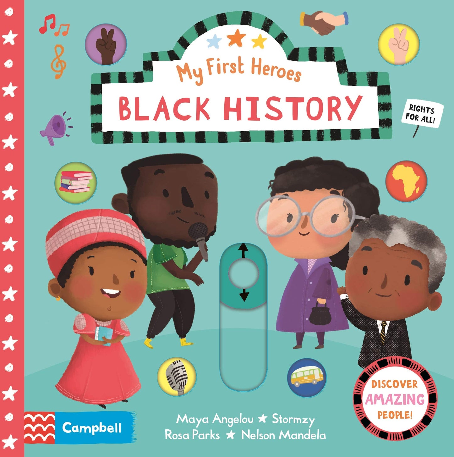 Book cover of Black History by Campbell Books, Jayri Gómez (Illus.)