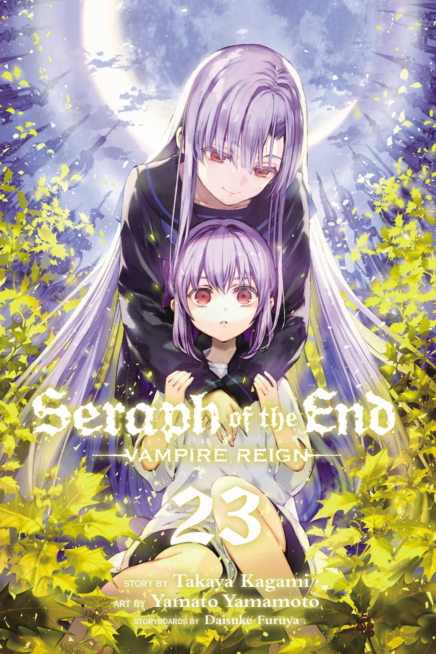 Book cover of Seraph Of The End: Vampire Reign, Vol. 23 by Takaya Kagami, Yamato Yamamoto (Illus.), Daisuke Furuya (Contrib.)