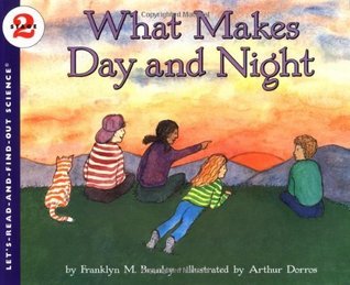 Book cover of What Makes Day And Night? by Franklyn Mansfield Branley, Arthur Dorros (Illus.)