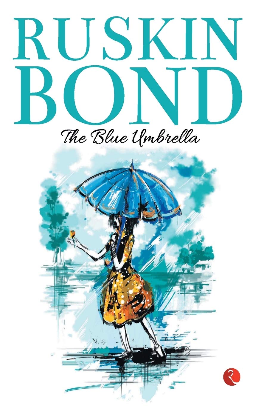 Book cover of The Blue Umbrella by Ruskin Bond