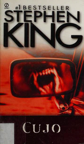 Book cover of Cujo by Stephen King