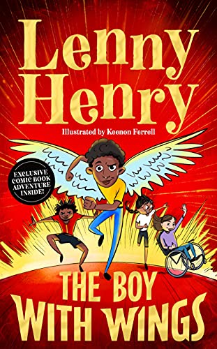 Book cover of The Boy With Wings by Lenny Henry