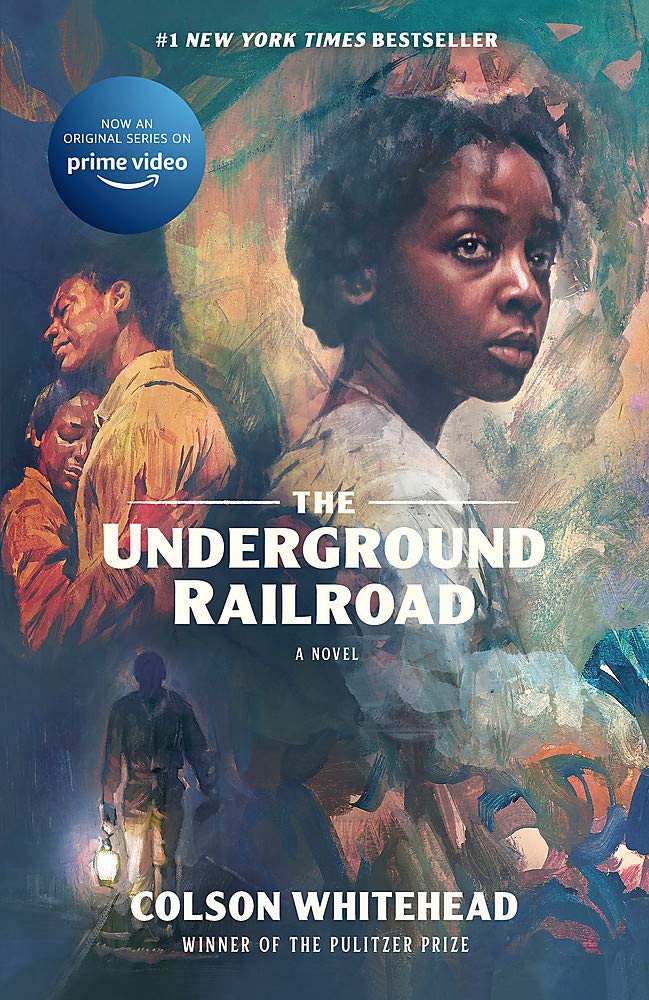 Book cover of The Underground Railroad by Colson Whitehead