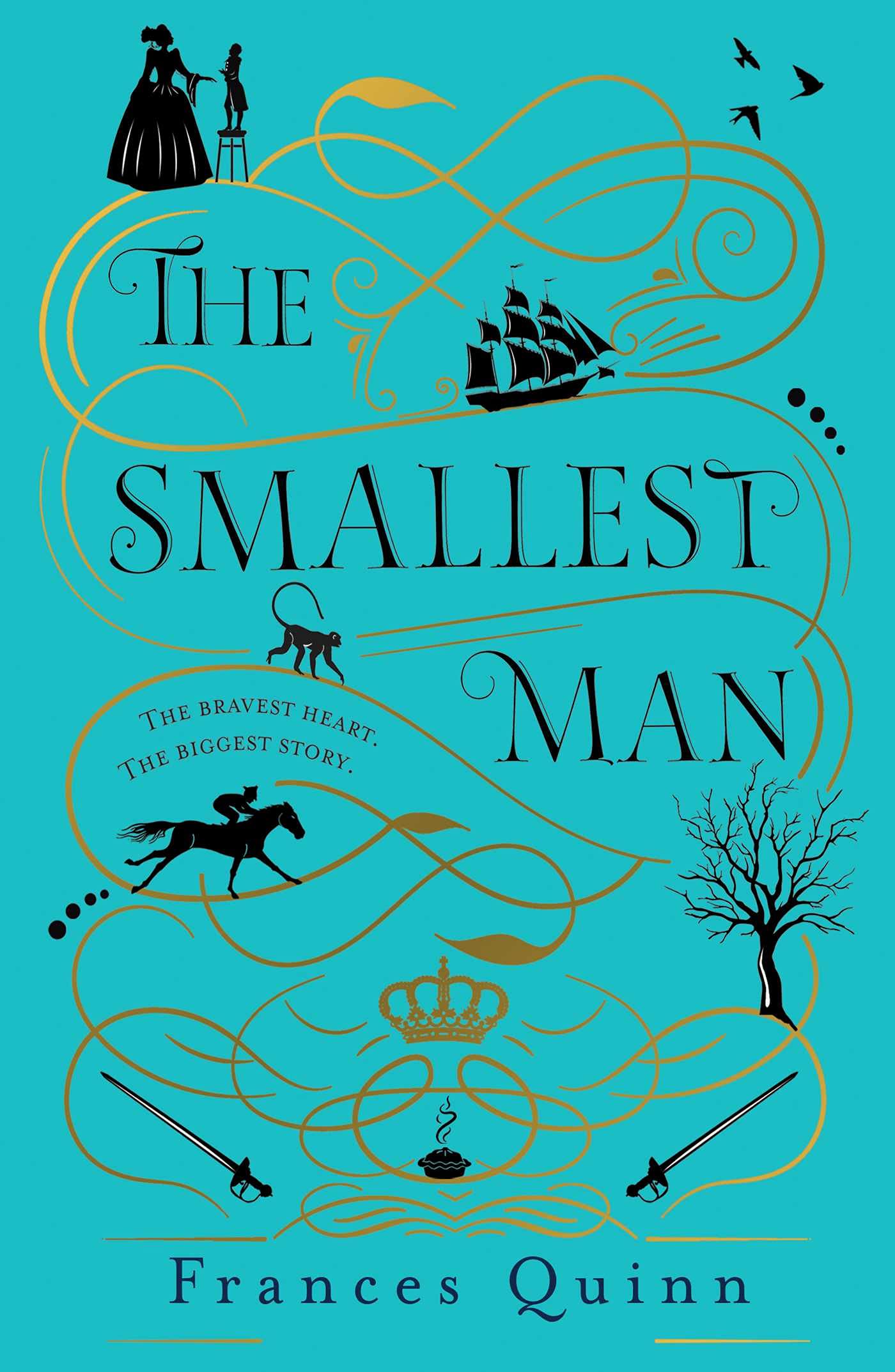 Book cover of The Smallest Man by Frances Quinn