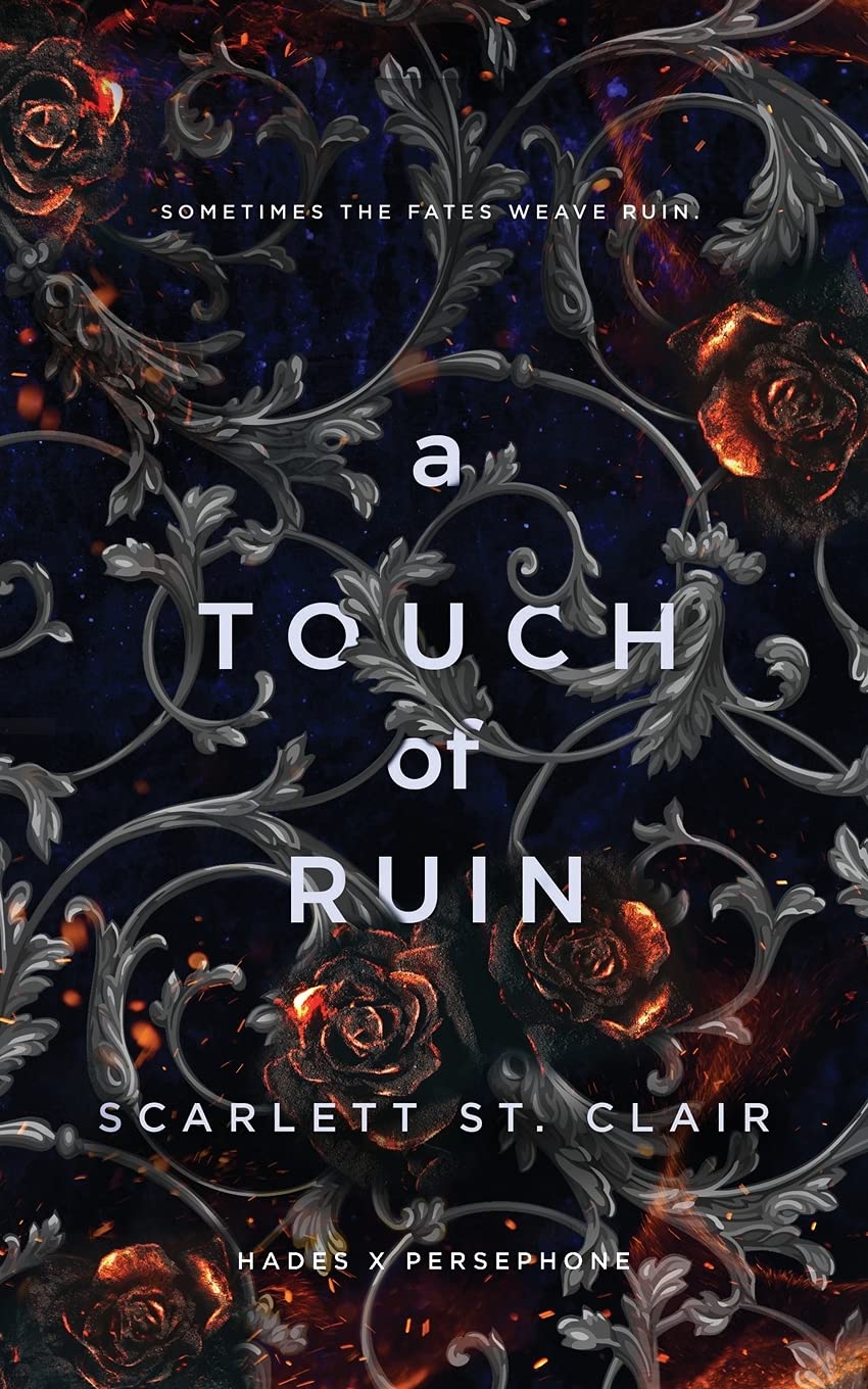 Book cover of A Touch of Ruin by Scarlett St. Clair