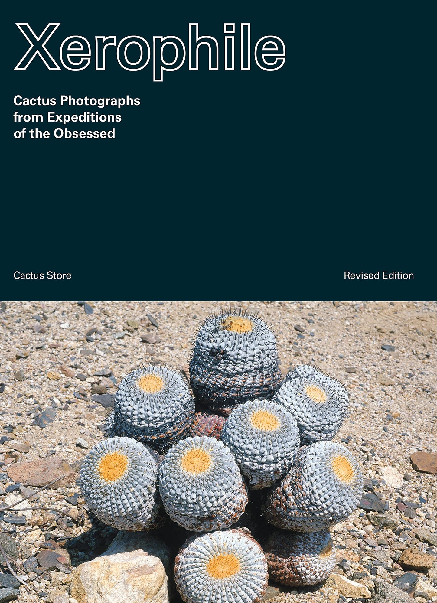 Book cover of Xerophile, Revised Edition: Cactus Photographs From Expeditions Of The Obsessed by Cactus Store (Ed.)
