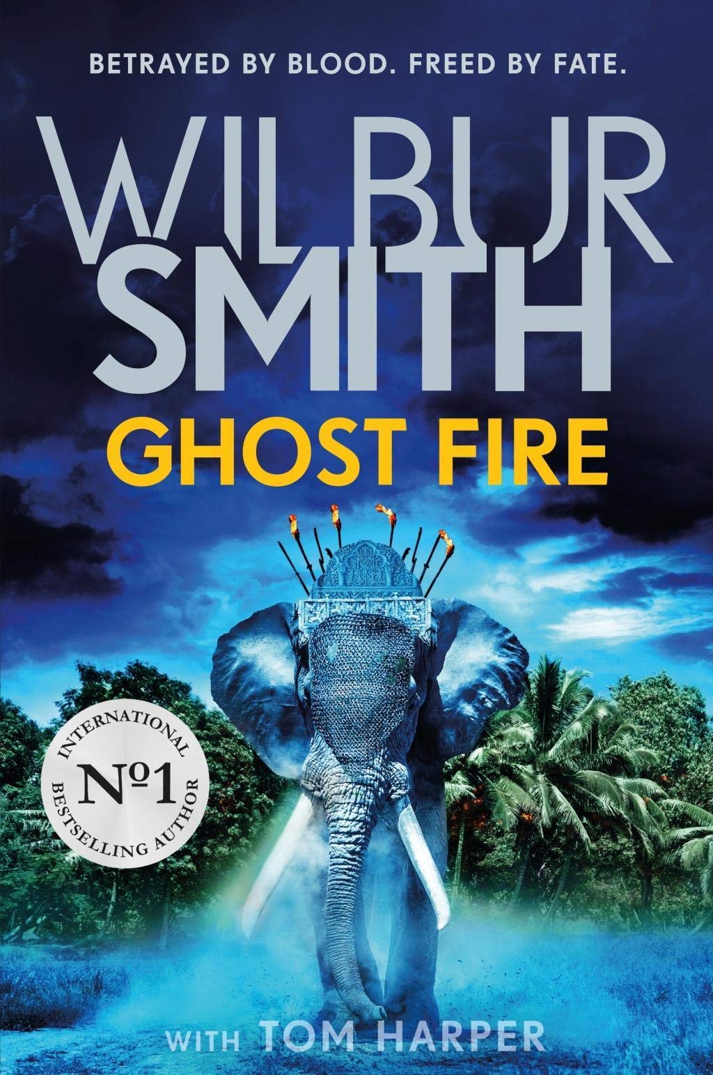 Book cover of Ghost Fire by Wilbur Smith