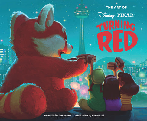 Book cover of The Art of Turning Red by Walt Disney Company, Domee Shi (Contrib.)