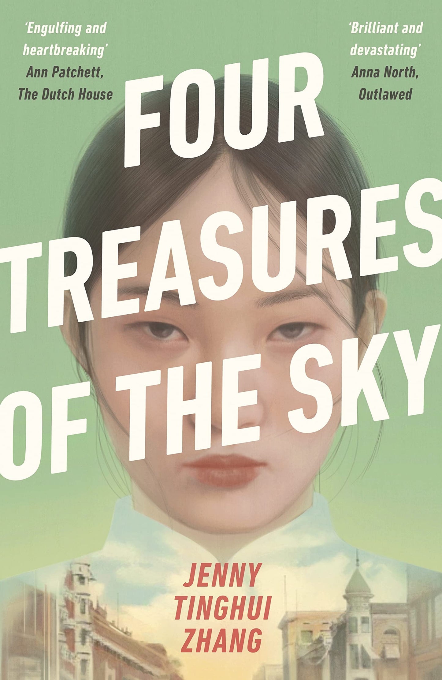 Book cover of Four Treasures Of The Sky by Jenny Tinghui Zhang