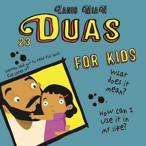 Book cover of 23 Duas for Kids by Zainab Mian