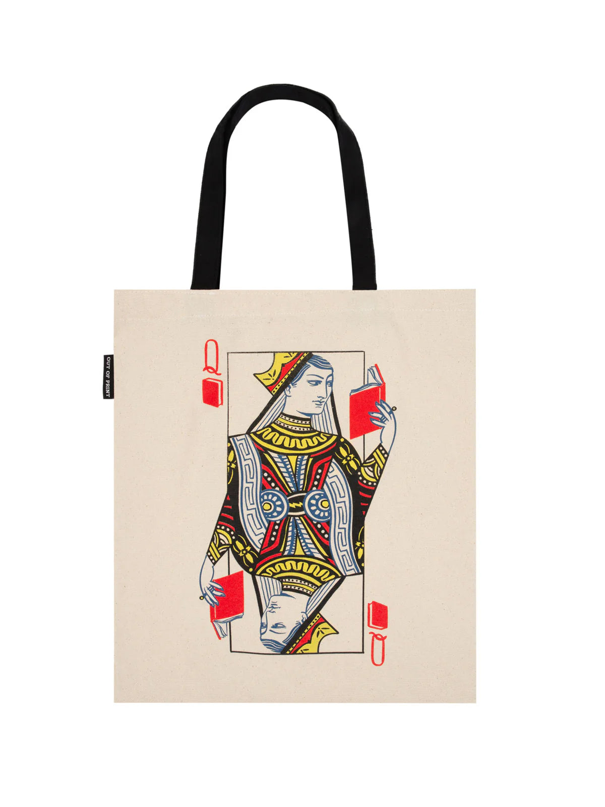 Book cover of Queen Of Books Tote Bag