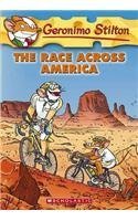 Book cover of The Race Across America by Geronimo Stilton