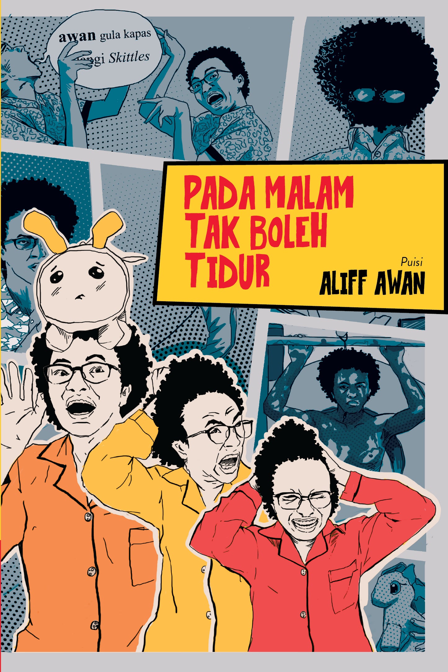 Book cover of Pada Malam Tak Boleh Tidur by Aliff Awan