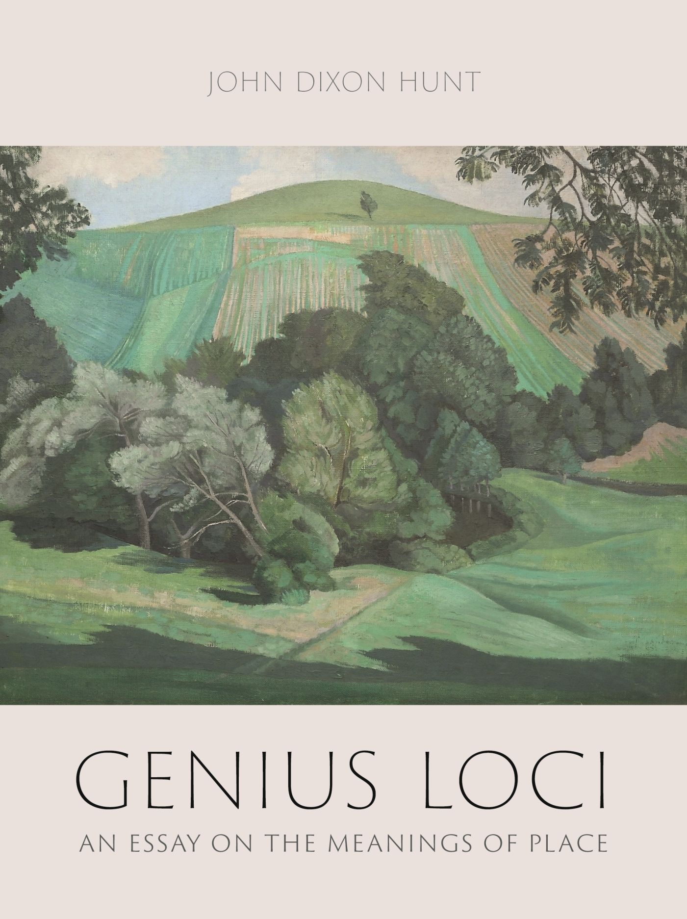 Book cover of Genius Loci: An Essay On The Meanings Of Place by John Dixon Hunt