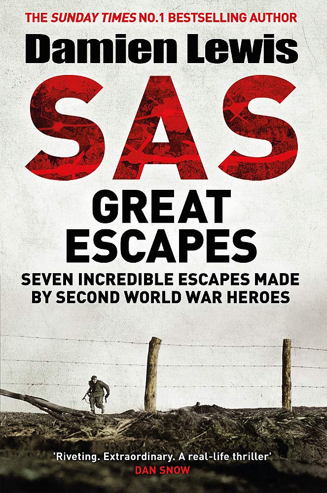 Book cover of Sas Great Escapes by Damien Lewis