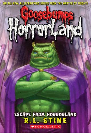 Book cover of Escape From Horrorland by R.L. Stine