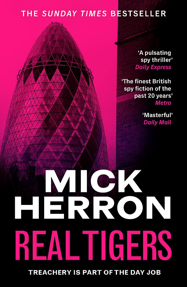 Book cover of Real Tigers by Mick Herron