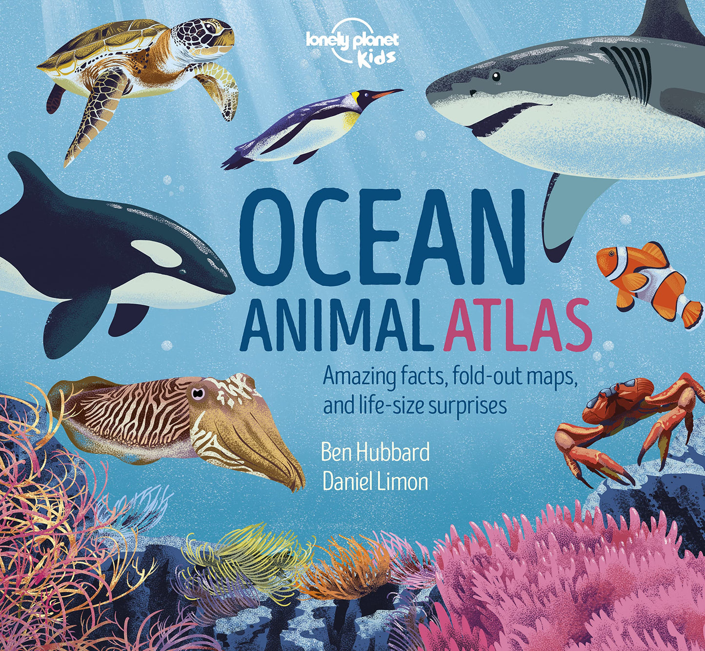 Book cover of Ocean Animal Atlas 1Ed -Anglais- by Lonely Planet