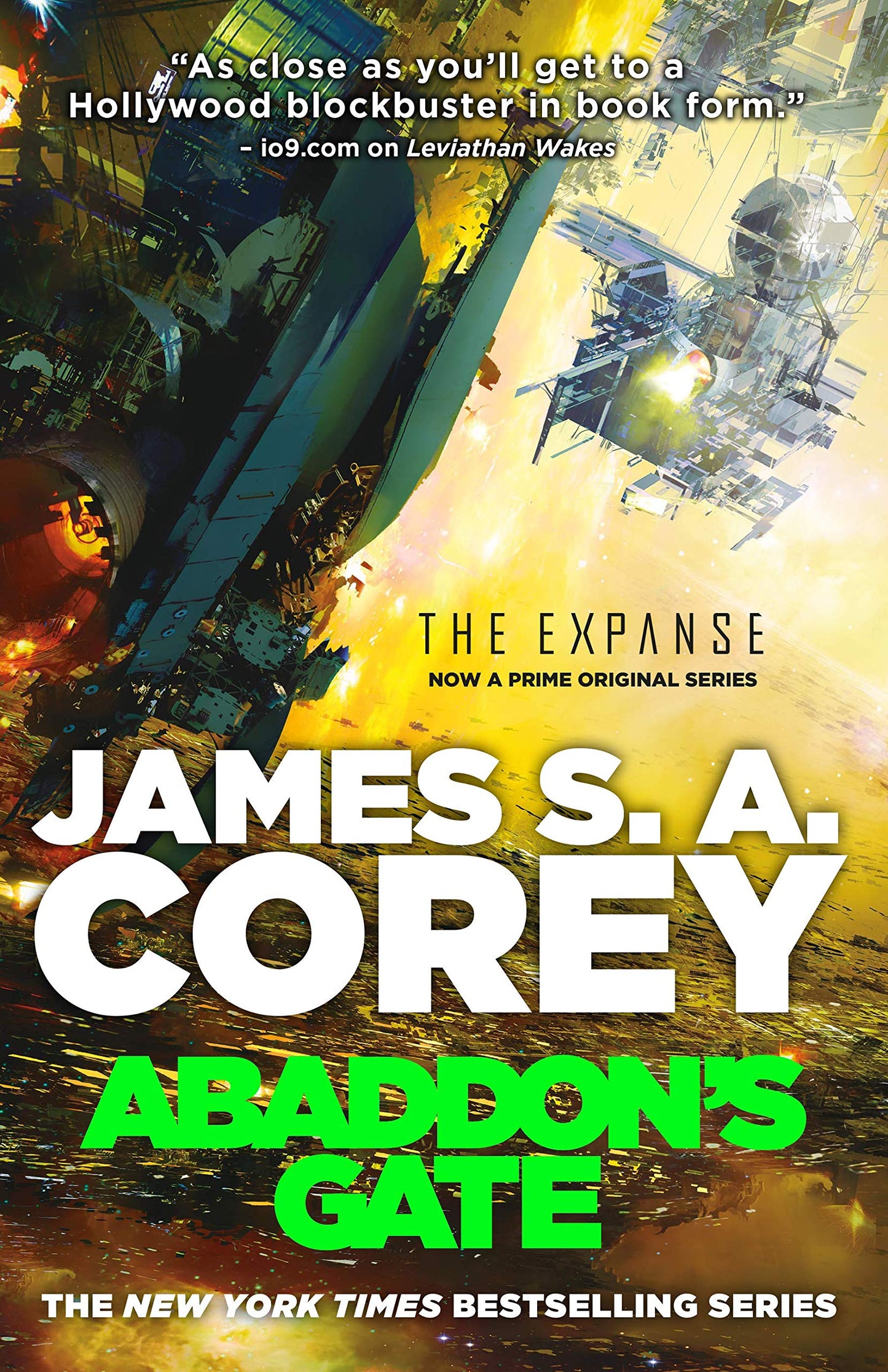 Book cover of Abaddon's Gate by James S.A. Corey